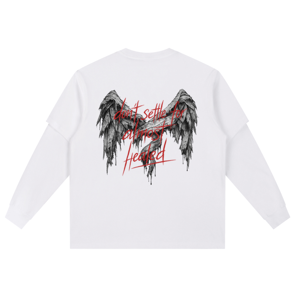 Layered 'Almost Healed' Crewneck
