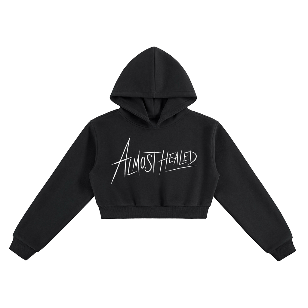 Women's 'Almost Healed' Cropped Hoodie