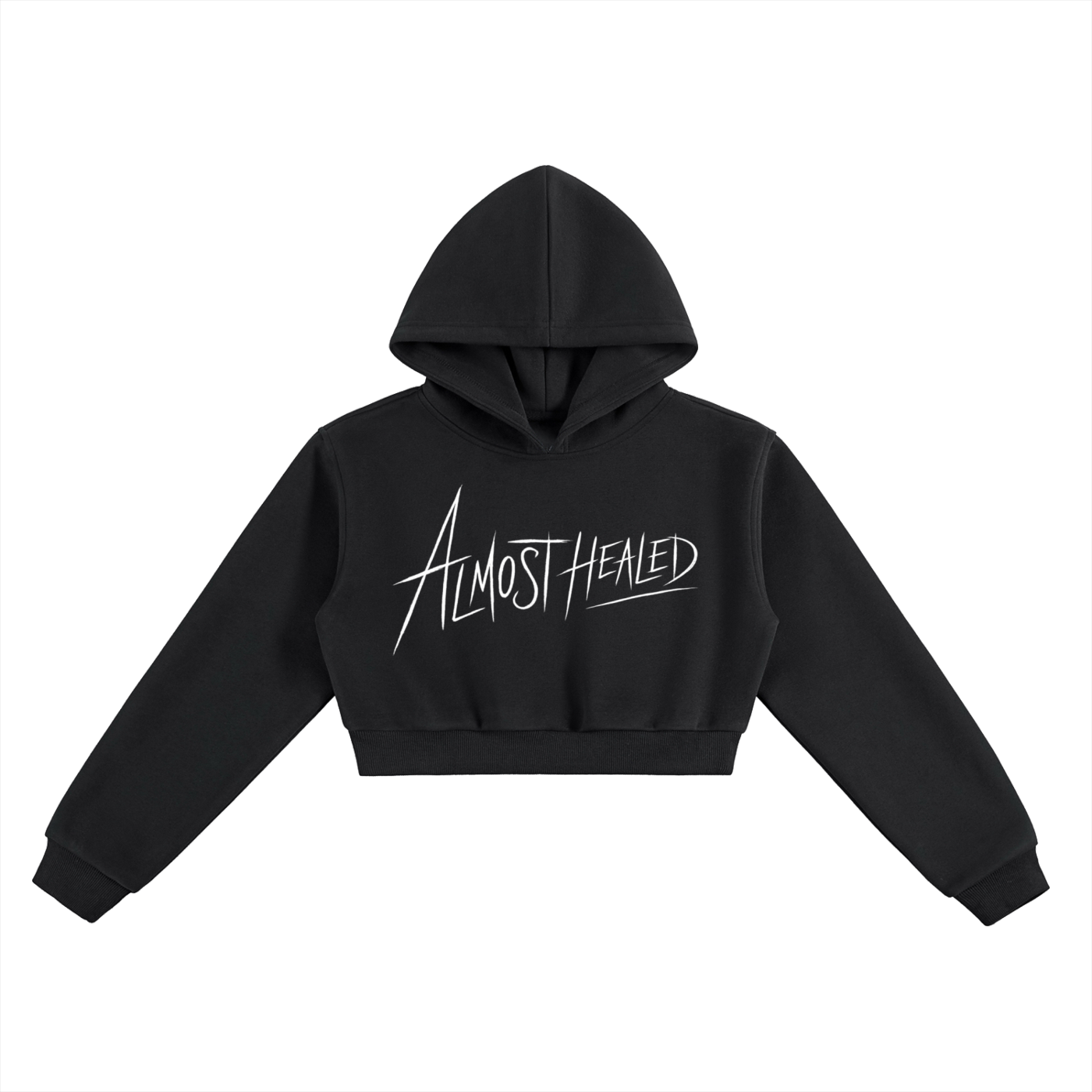 Women's 'Almost Healed' Cropped Hoodie