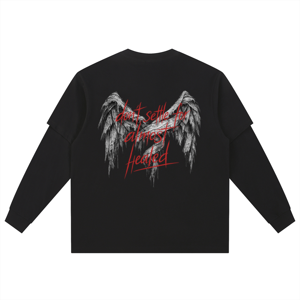 Layered 'Almost Healed' Crewneck