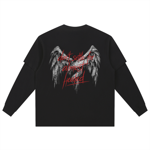 Layered 'Almost Healed' Crewneck