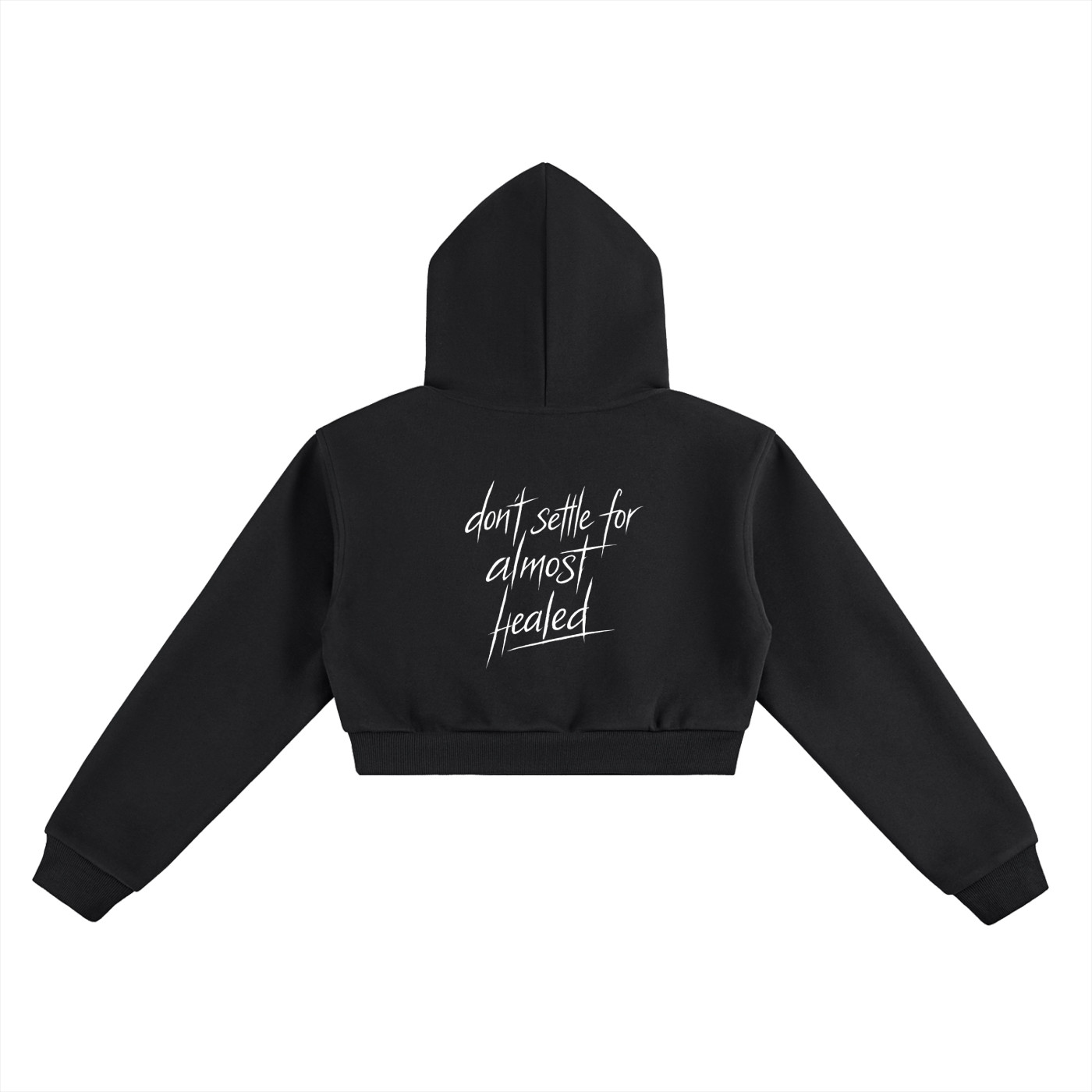 Women's 'Almost Healed' Cropped Hoodie