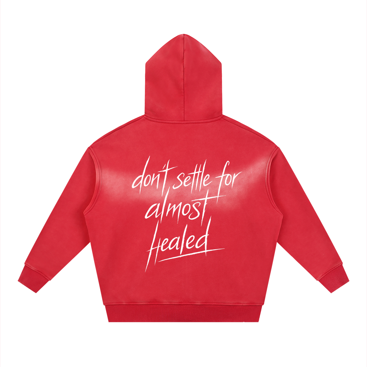Acid Washed 'Almost Healed' Hoodie