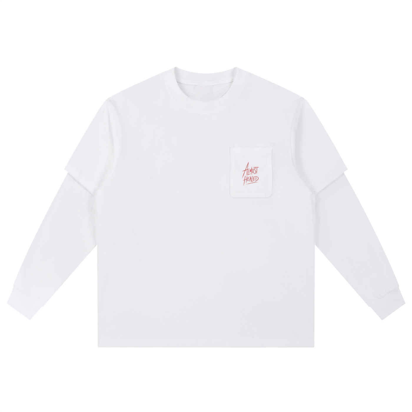 Layered 'Almost Healed' Crewneck