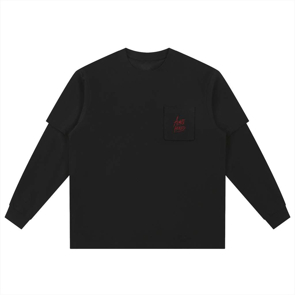 Layered 'Almost Healed' Crewneck